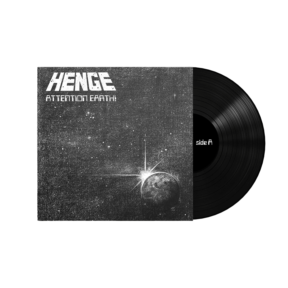 Attention Earth 12" Vinyl - Black