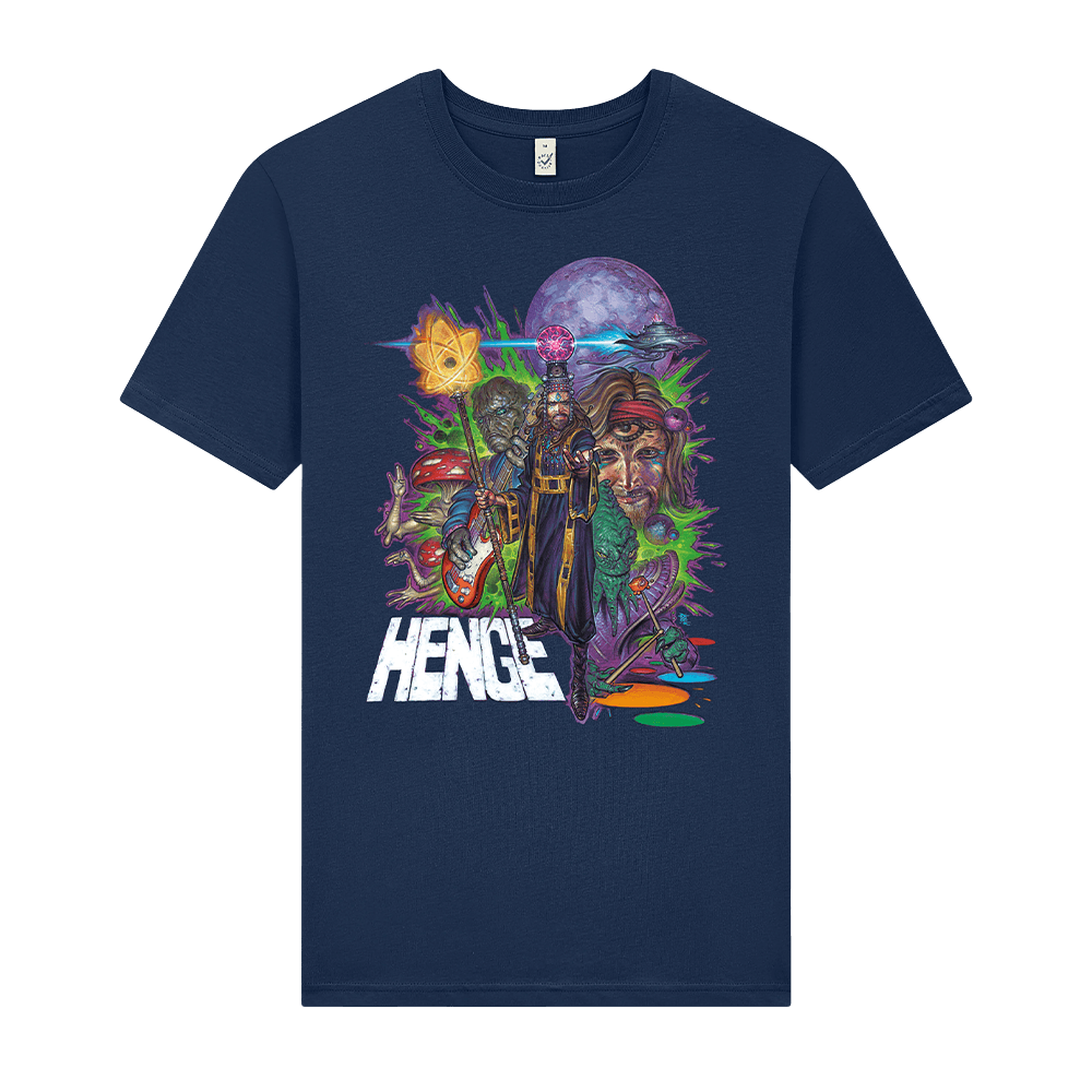 Comic Book T-shirt - Navy