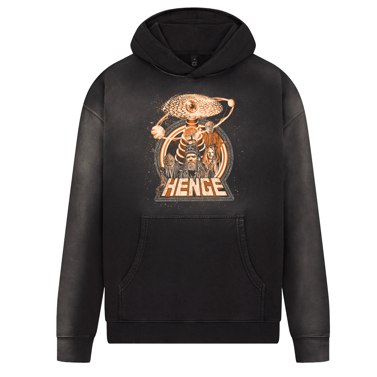 Eye Tour Poster Hoodie - Shadowed Black