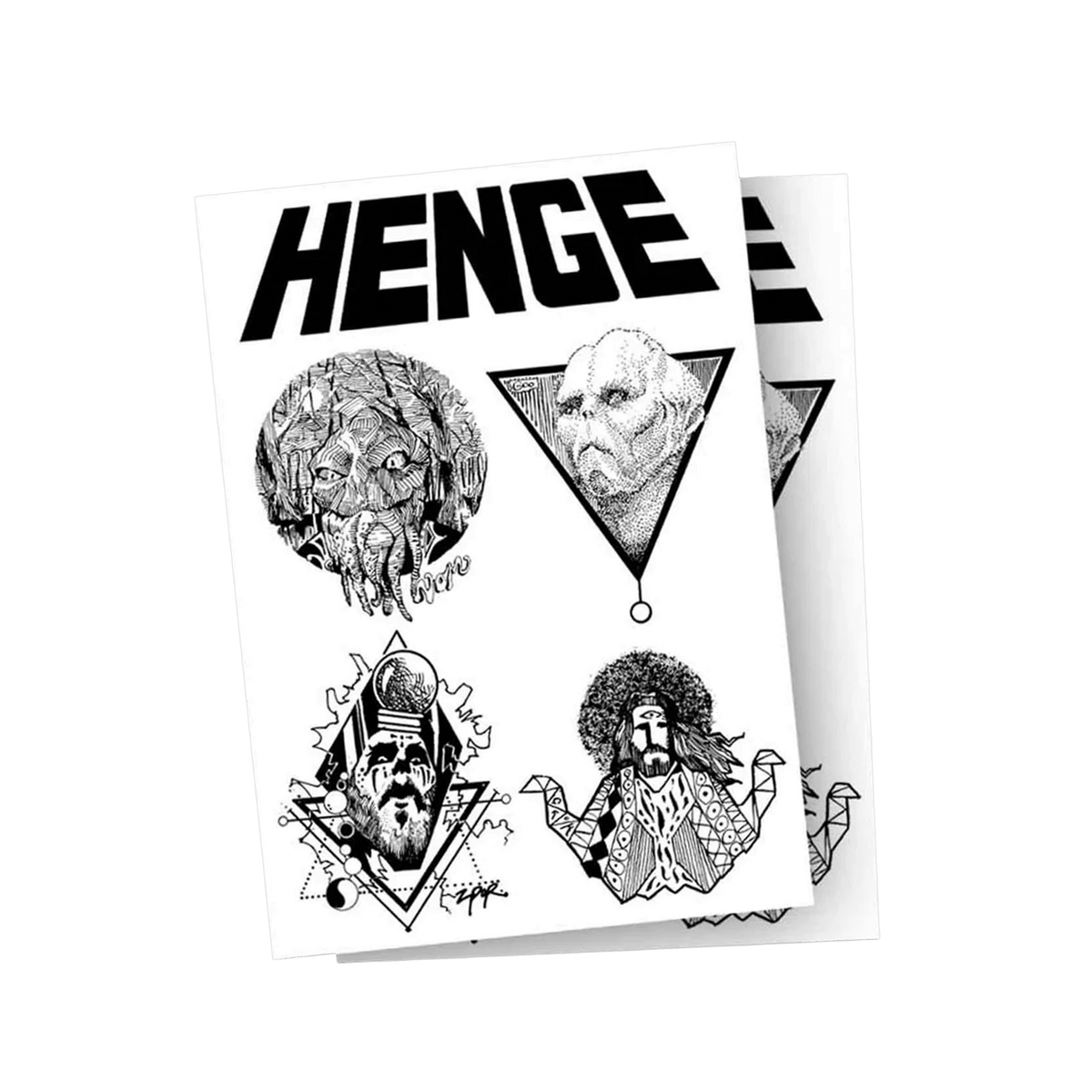 Henge Temporary Tattoos (2-Pack)